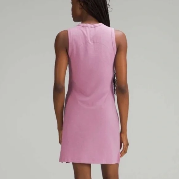 Lululemon Classic-Fit Cotton-Blend Dress, PinkSize 8 Lululemon Classic-Fit Cotton-Blend Dress, PinkSize 8